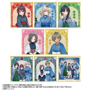 ガールズバンドクライ_描き下ろし和装デニムver.　トレーディングミニ色紙　【BOX／8個入り】