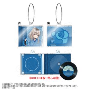 ガールズバンドクライ_描き下ろし和装デニムver.　ミニCDキーホルダー　B　河原木 桃香