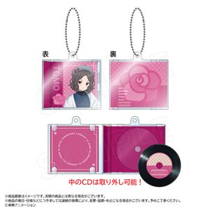 ガールズバンドクライ_描き下ろし和装デニムver.　ミニCDキーホルダー　D　海老塚 智