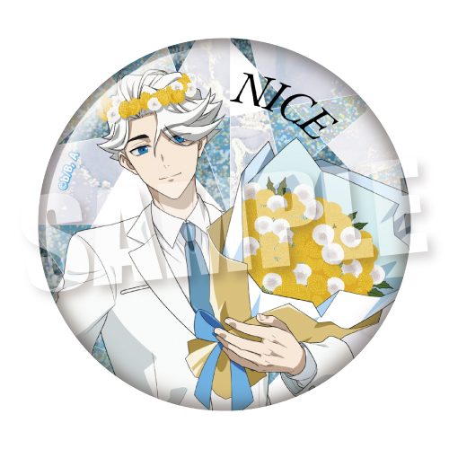 TO BE HERO X_BIGホログラム缶バッジ FLOWER CROWN Ver. ナイス