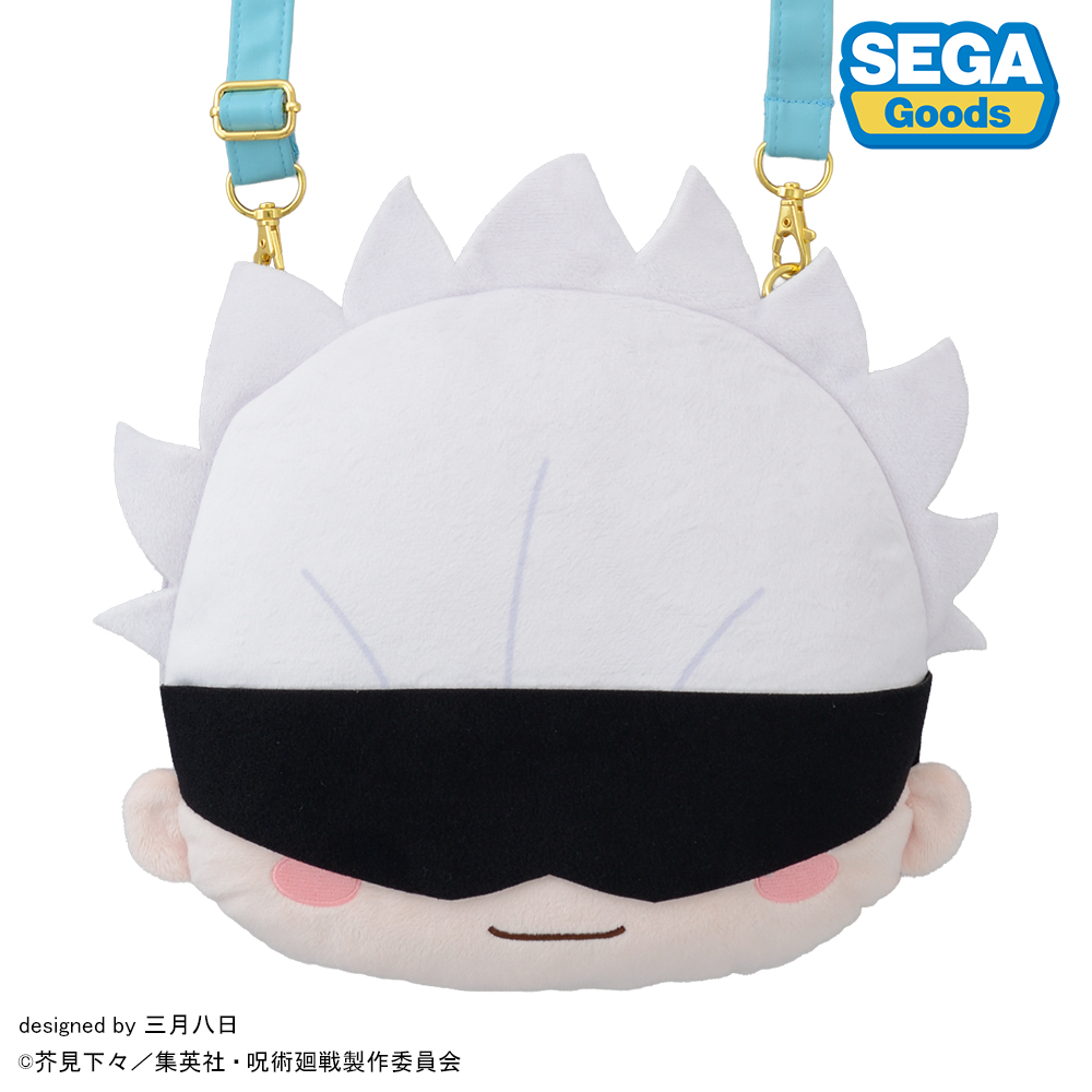 呪術廻戦 5周年_五条悟 ふわぷち フェイスショルダーバッグ M