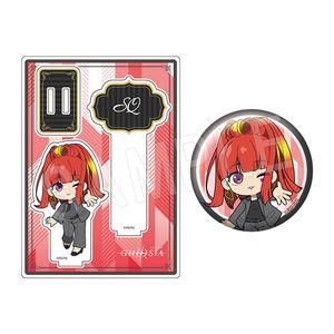 グノーシア_アクリルフォトプロップス&グリッター缶バッジセット 黒スーツVer. SQ