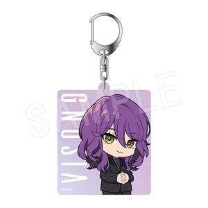 グノーシア_オーロラアクリルキーホルダー 黒スーツVer. ジナ