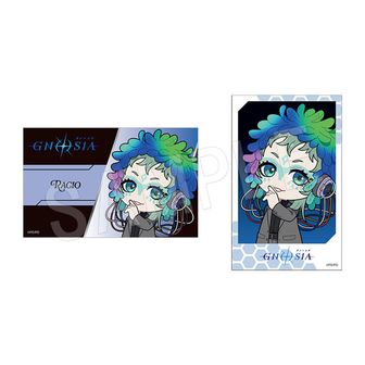 グノーシア_イラストカード2枚セット 黒スーツVer. ラキオ