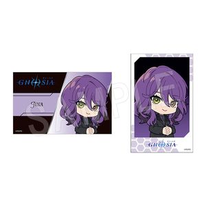 グノーシア_イラストカード2枚セット 黒スーツVer. ジナ