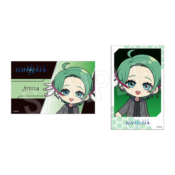 グノーシア_イラストカード2枚セット 黒スーツVer. ステラ