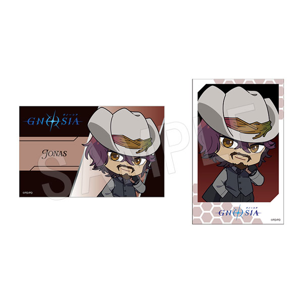 グノーシア_イラストカード2枚セット 黒スーツVer. ジョナス