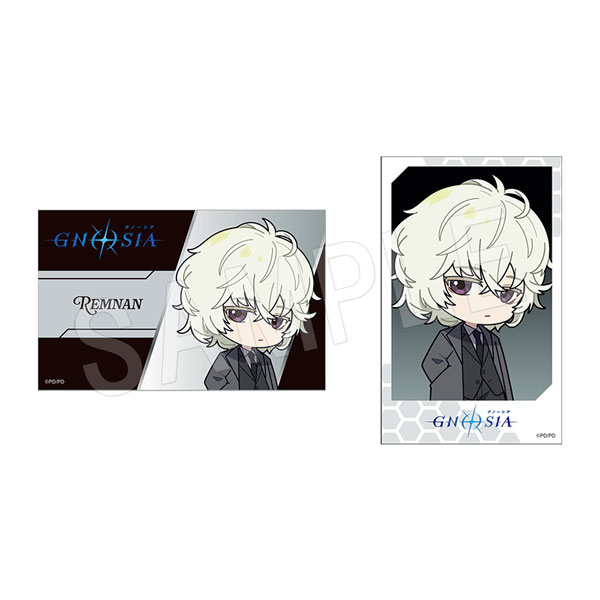 グノーシア_イラストカード2枚セット 黒スーツVer. レムナン