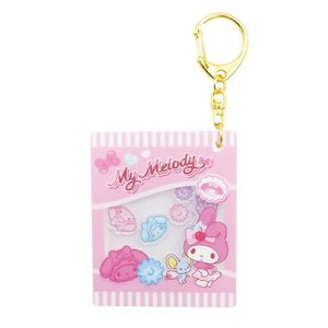 サンリオキャラクターズ_Fancy Snacks & Sweets フレフレキーホルダー マイメロディ 8203-622
