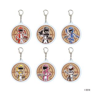 轟轟戦隊ボウケンジャー_アクリルキーホルダー01/コンプリートセット(全6種)(グラフアートイラスト)【コンプリートセット/6個入り】
