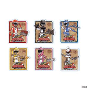 轟轟戦隊ボウケンジャー_アクリルマグネット01/コンプリートセット(全6種)(グラフアートイラスト)【コンプリートセット/6個入り】