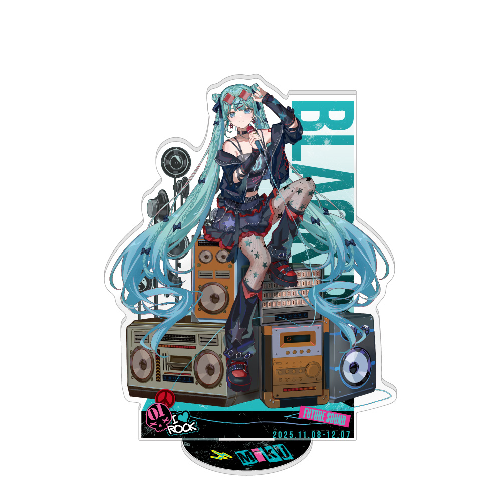 初音ミク ドン・キホーテフェア2025_アクリルスタンド バンドver. 初音ミク