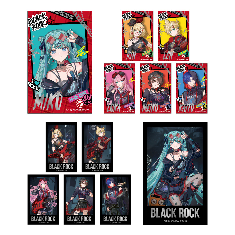 初音ミク ドン・キホーテフェア2025_トレーディング箔押しチェキ風