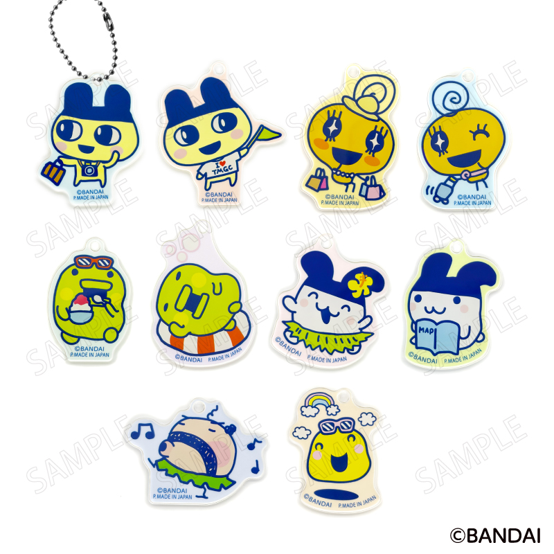 たまごっち_エンジョイ!トラベル アクリルキーホルダー　【BOX／10個入り】