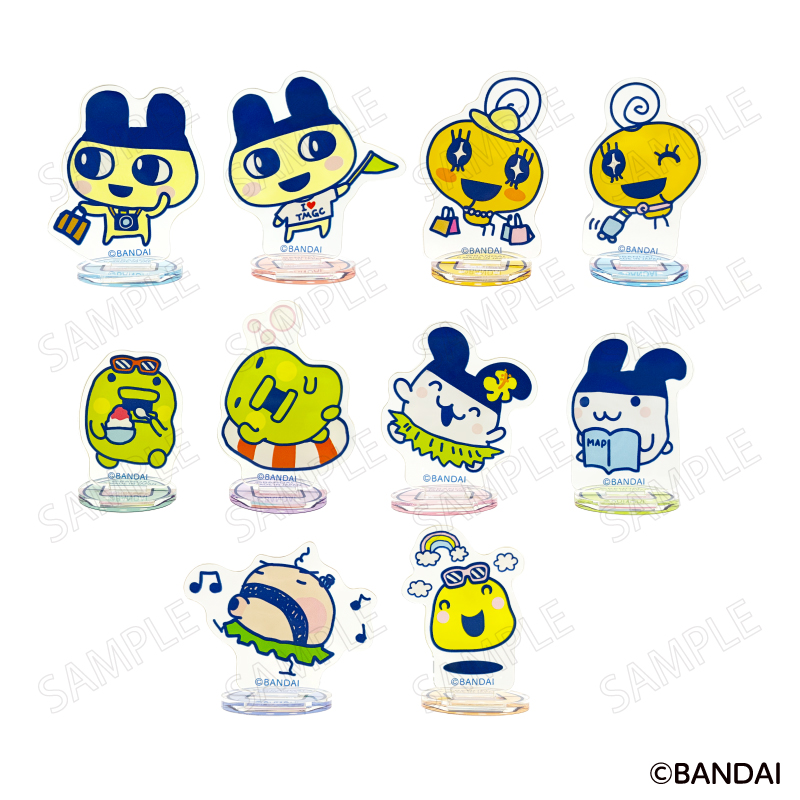 たまごっち_エンジョイ!トラベル ミニアクリルスタンド　【BOX／10個入り】