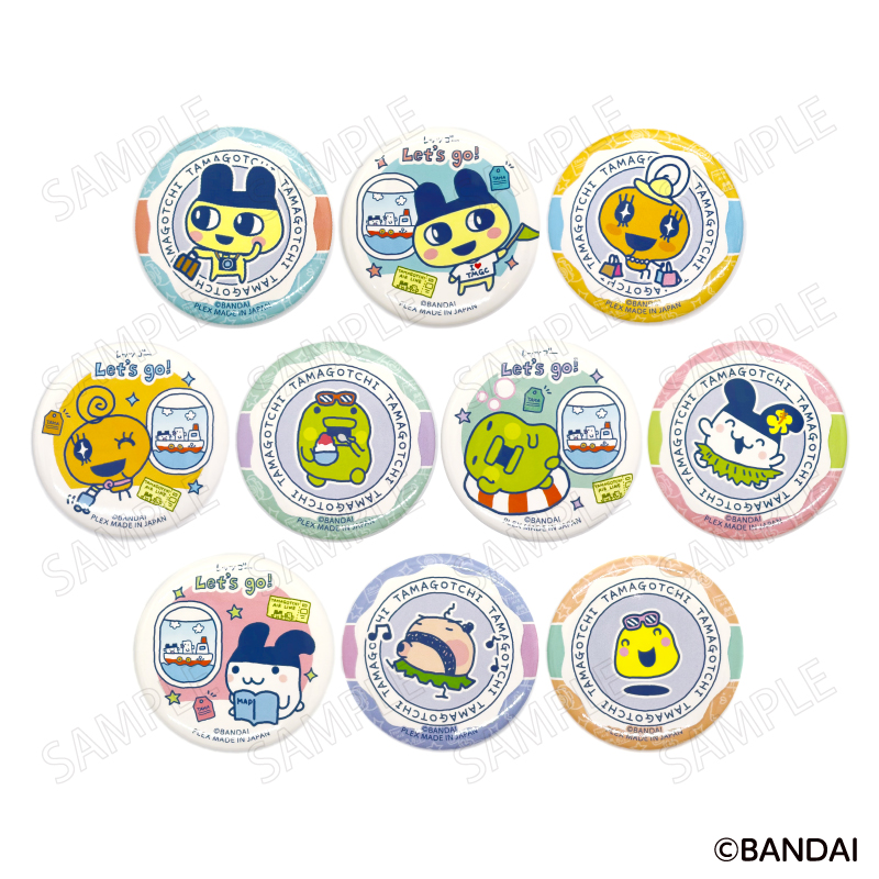 たまごっち_エンジョイ!トラベル 缶バッジコレクション　【BOX／10個入り】