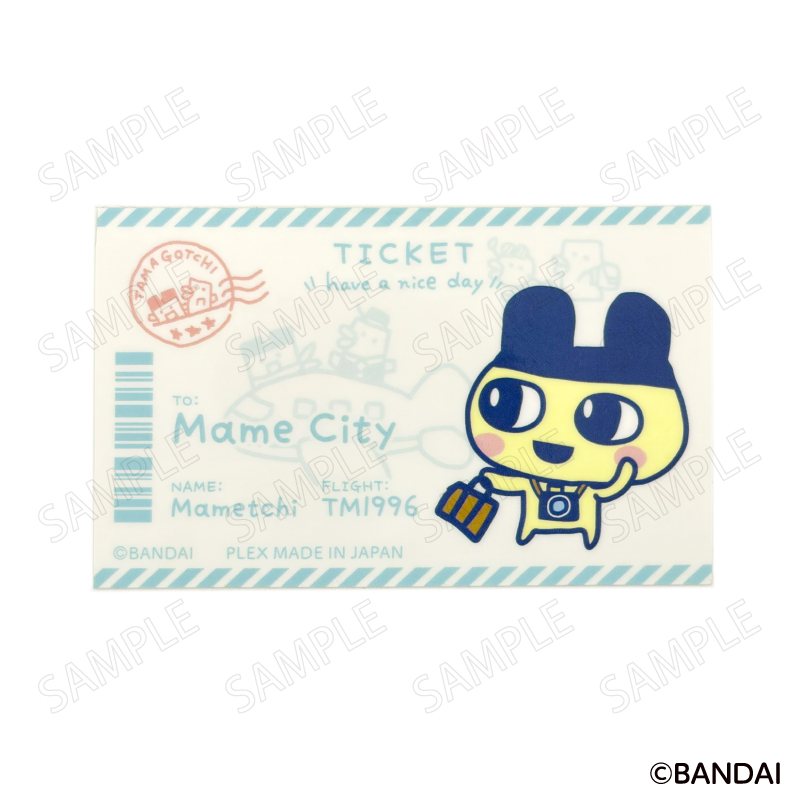 たまごっち_エンジョイ!トラベル ステッカー A:まめっち