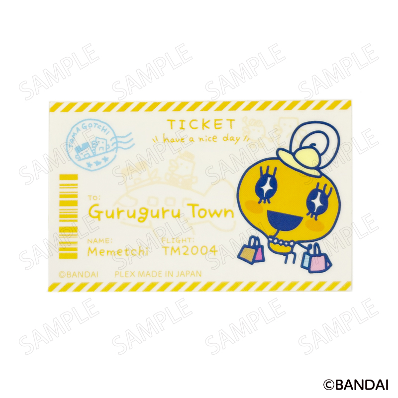 たまごっち_エンジョイ!トラベル ステッカー B:めめっち