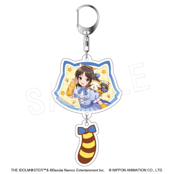 アイドルマスター シンデレラガールズ×ラスカル_しっぽ付き2連アクリルキーホルダー 橘ありす