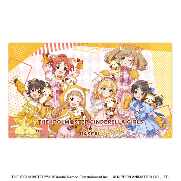 アイドルマスター シンデレラガールズ×ラスカル_ラバーデスクマット