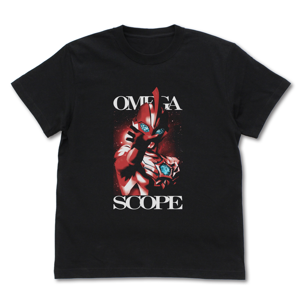 ウルトラマンオメガ_Lサイズ_オメガスコープ Tシャツ/BLACK