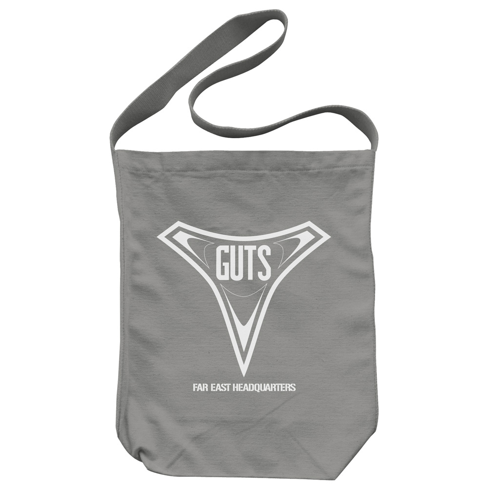 ウルトラマンティガ_GUTSロゴ ショルダートート/MEDIUM GRAY