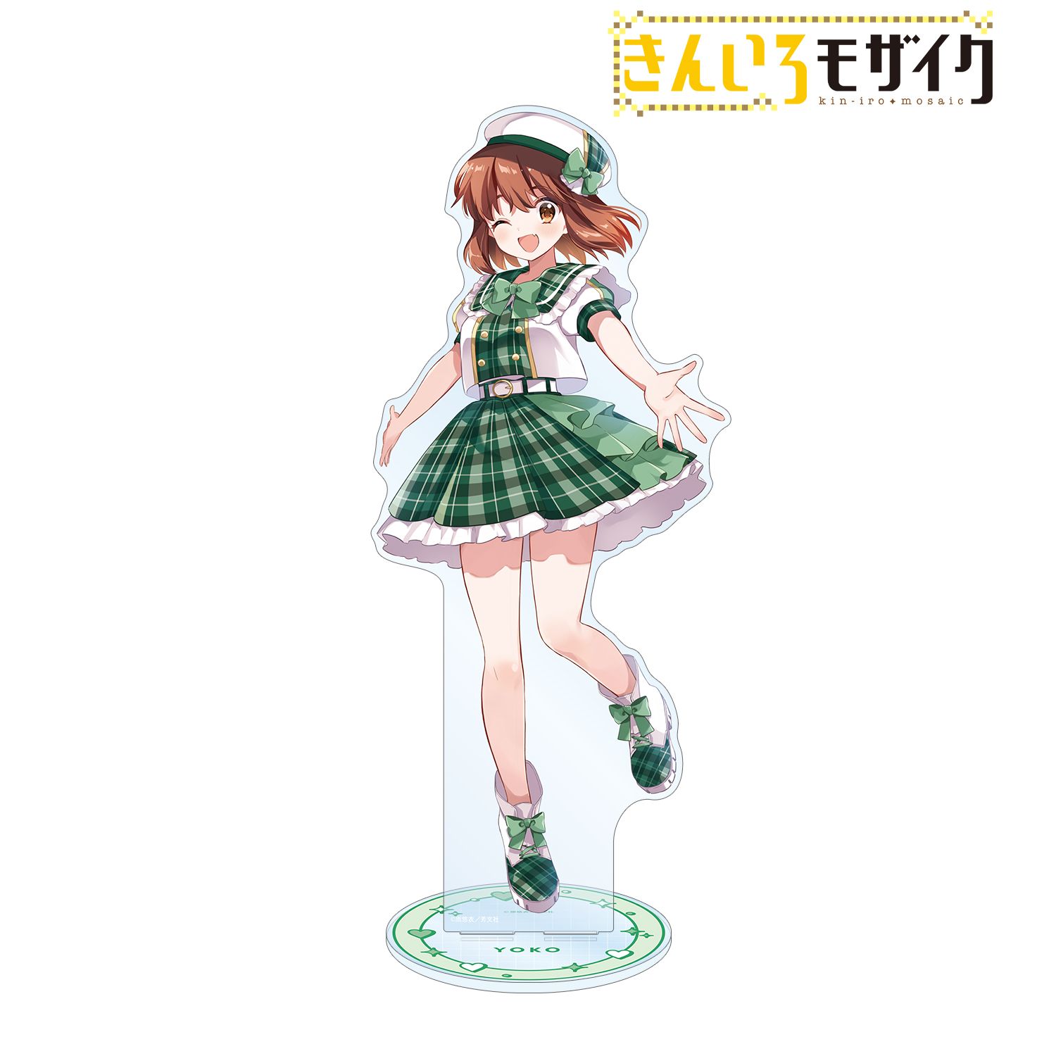 きんいろモザイク_原悠衣先生 描き下ろし 猪熊陽子 アイドル風衣装ver. 特大アクリルスタンド
