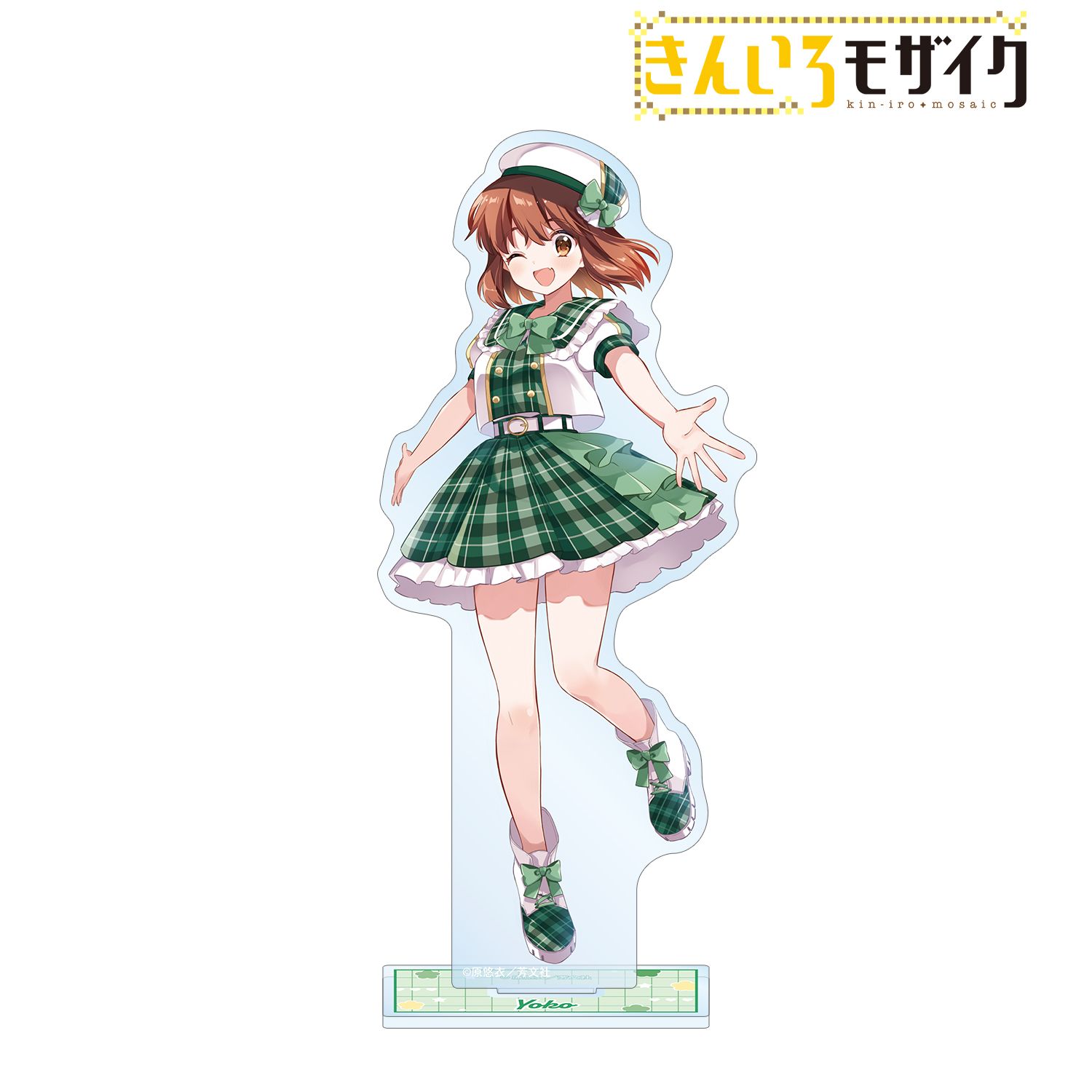 きんいろモザイク_原悠衣先生 描き下ろし 猪熊陽子 アイドル風衣装ver. BIGアクリルスタンド