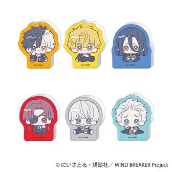 WIND BREAKER_ラメキラカンバッジコレクション 【コンプリートBOX／6個