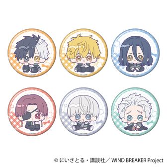 WIND BREAKER_ロング缶バッジスタンド横型_杉下京太郎（ぷちきゅん