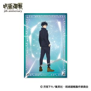 주술회전 5주년_박 눌러 아크릴 아트 패널/후시구로 메구미