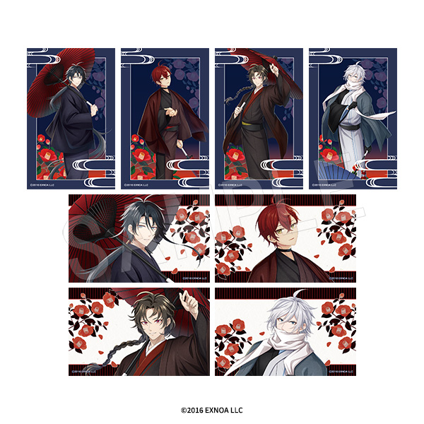 文豪とアルケミスト_トレーディングイラストカード 寒椿Ver.【OPP／8パック入り】