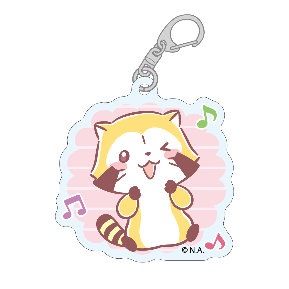 ラスカル_あまえ上手ver. アクリルキーホルダー B