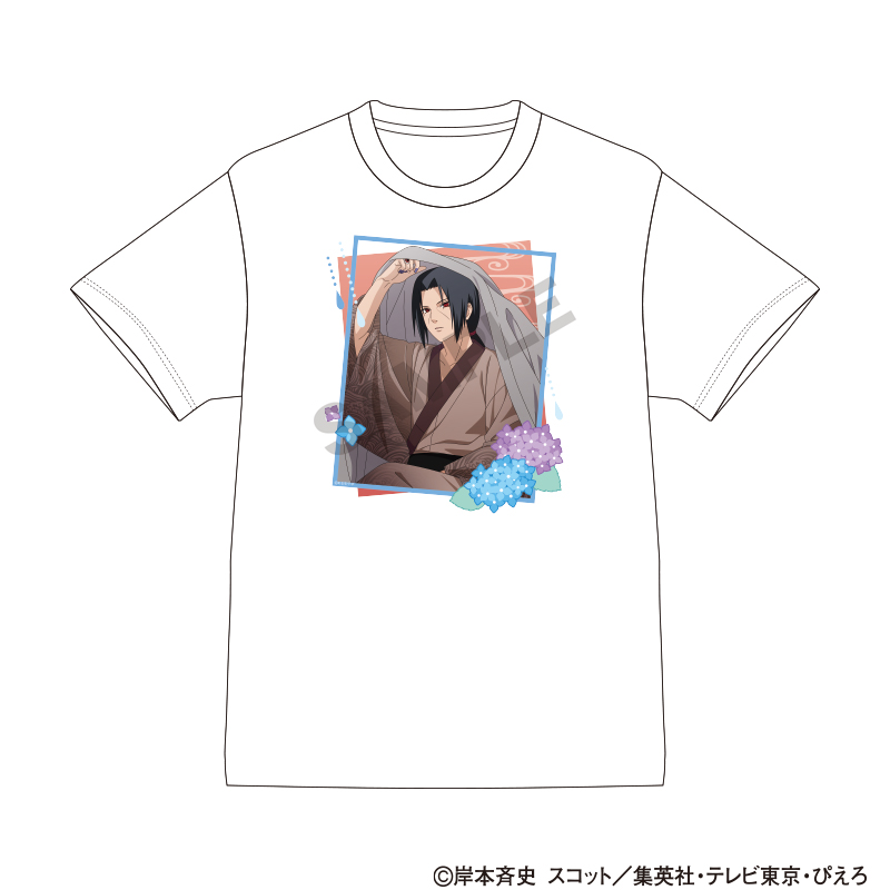NARUTO-ナルト- 疾風伝_Tシャツ　うちはイタチ　五月雨