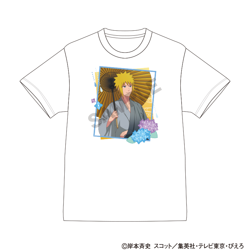 NARUTO-ナルト- 疾風伝_Tシャツ　波風ミナト　五月雨