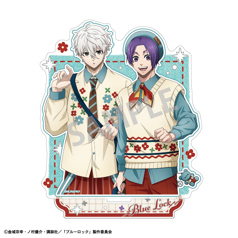 ブルーロック_ペアアクリルスタンド 凪 誠士郎＆御影 玲王／カントリー