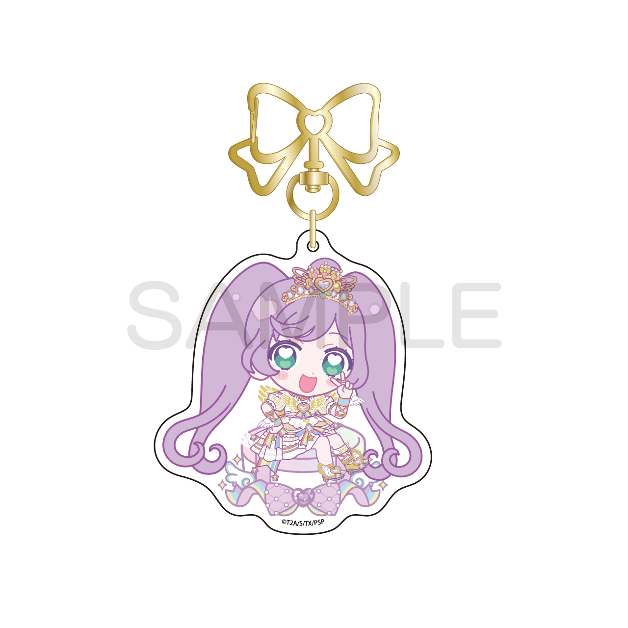 プリティーシリーズ_きゃらっぴん アクリルキーホルダー らぁら
