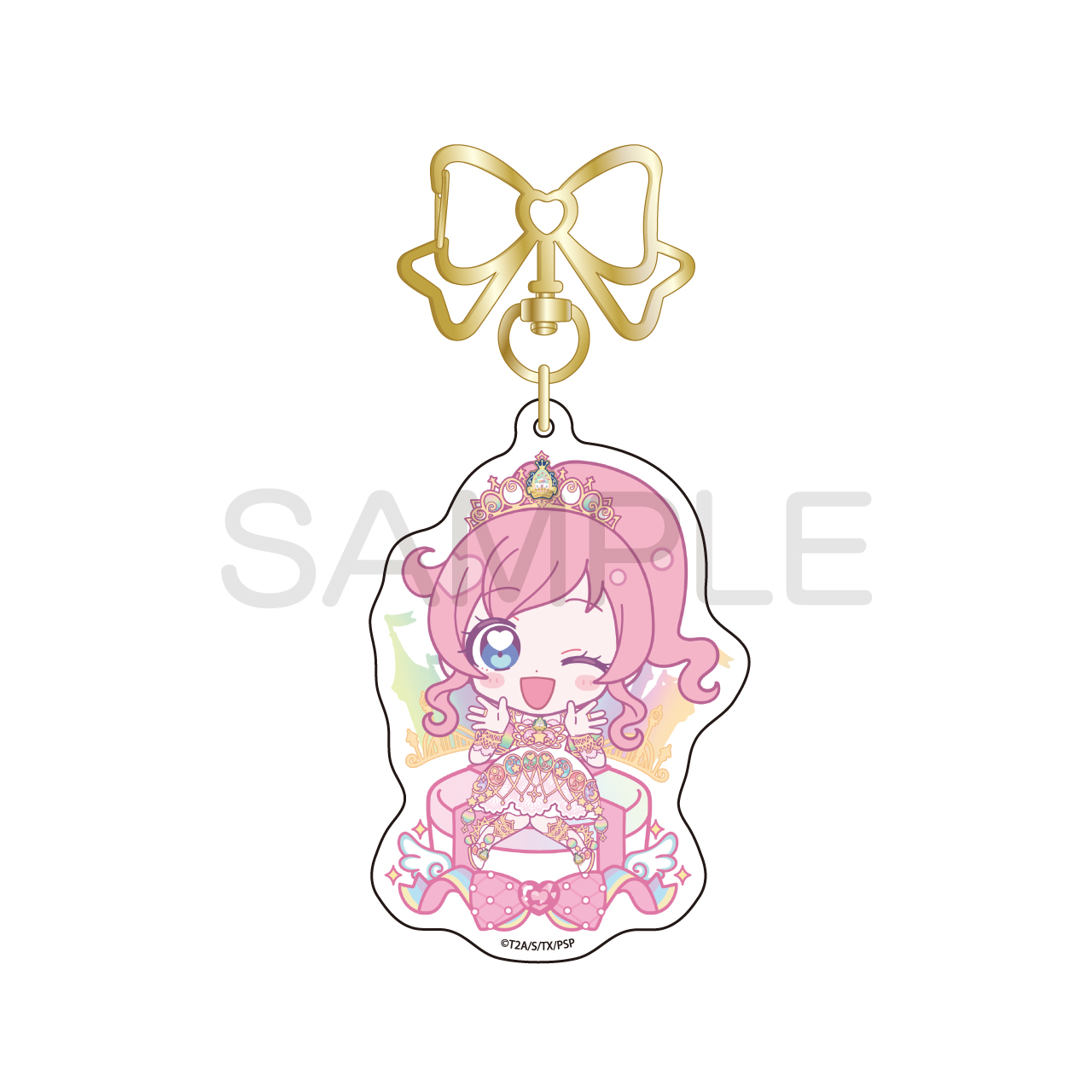 プリティーシリーズ_きゃらっぴん アクリルキーホルダー みらい