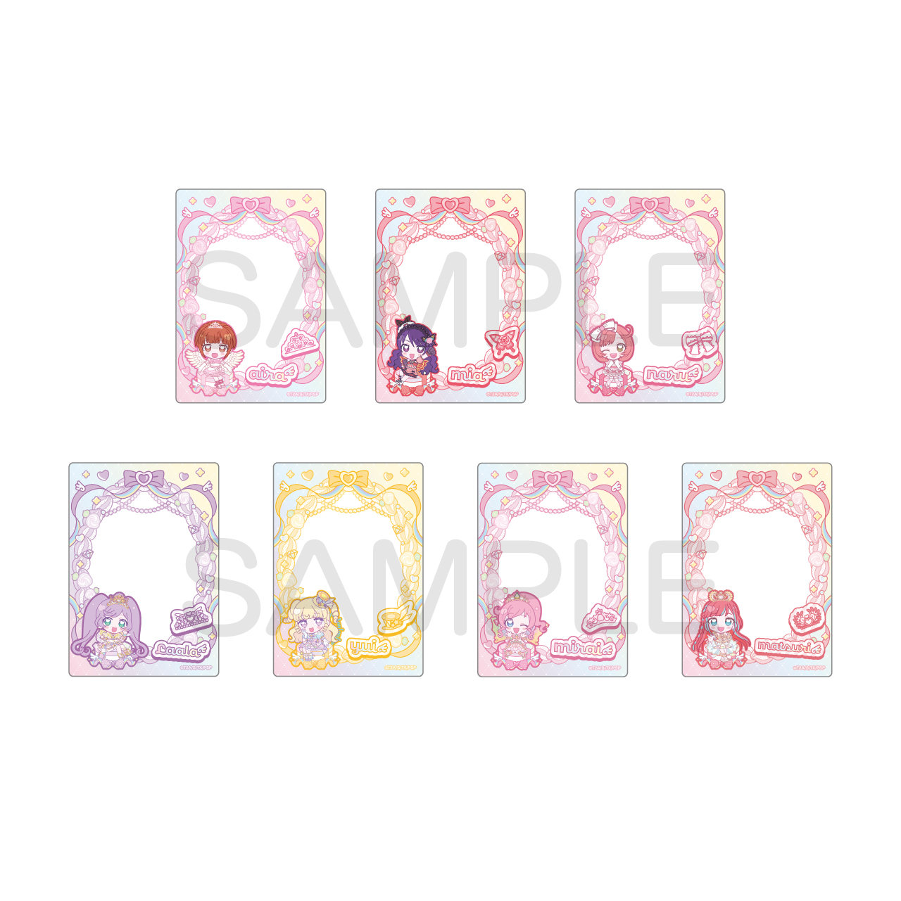 プリティーシリーズ_きゃらっぴん トレーディングカードケース　【コンプリートBOX／7個入り】