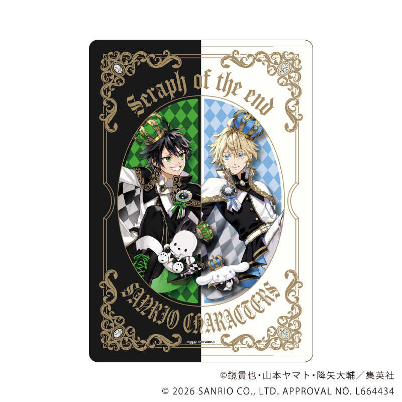 終わりのセラフ×サンリオキャラクターズ_キャラクリアケース03/集合デザイン(コラボイラスト)