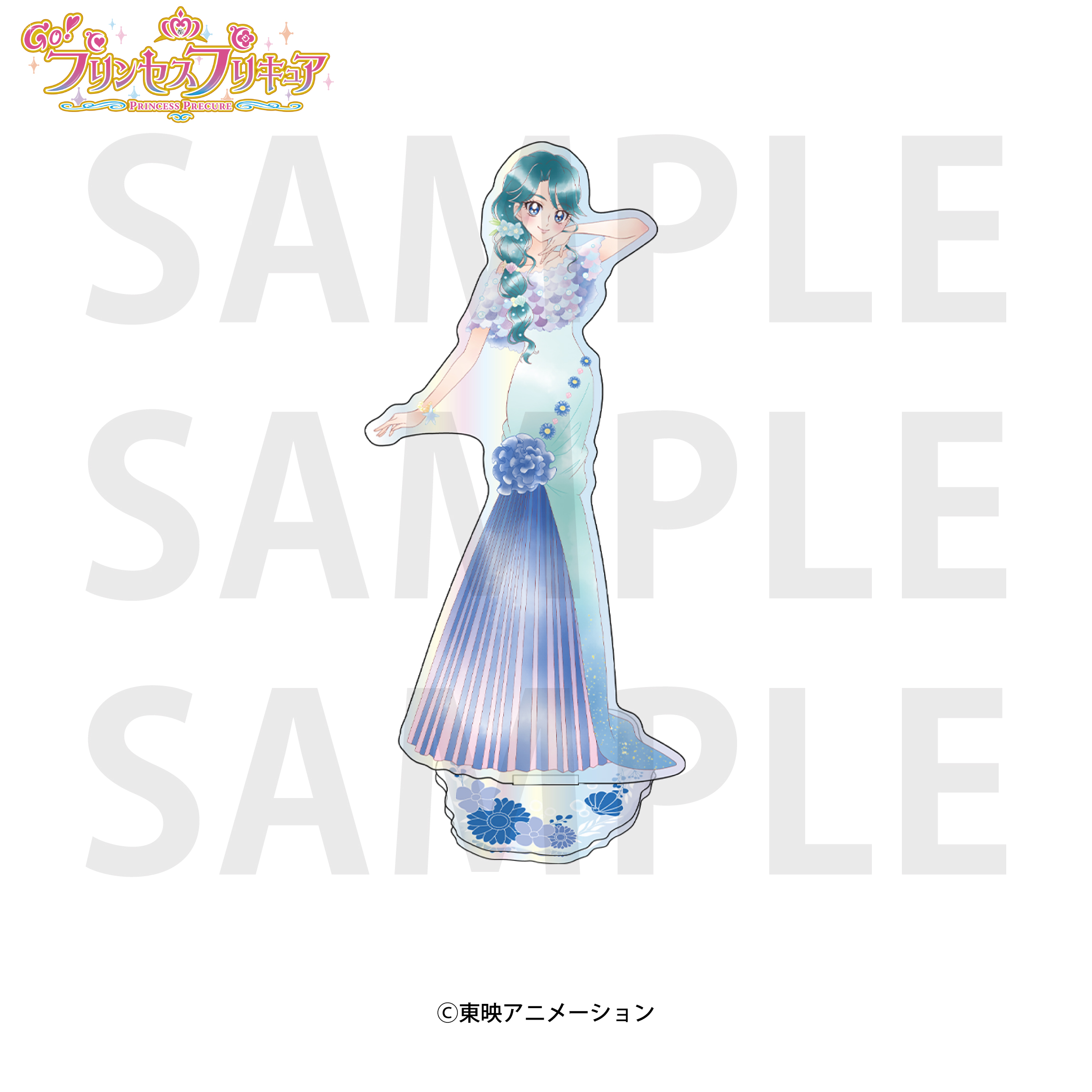 Go！プリンセスプリキュア_オーロラアクリルスタンド 海藤みなみ