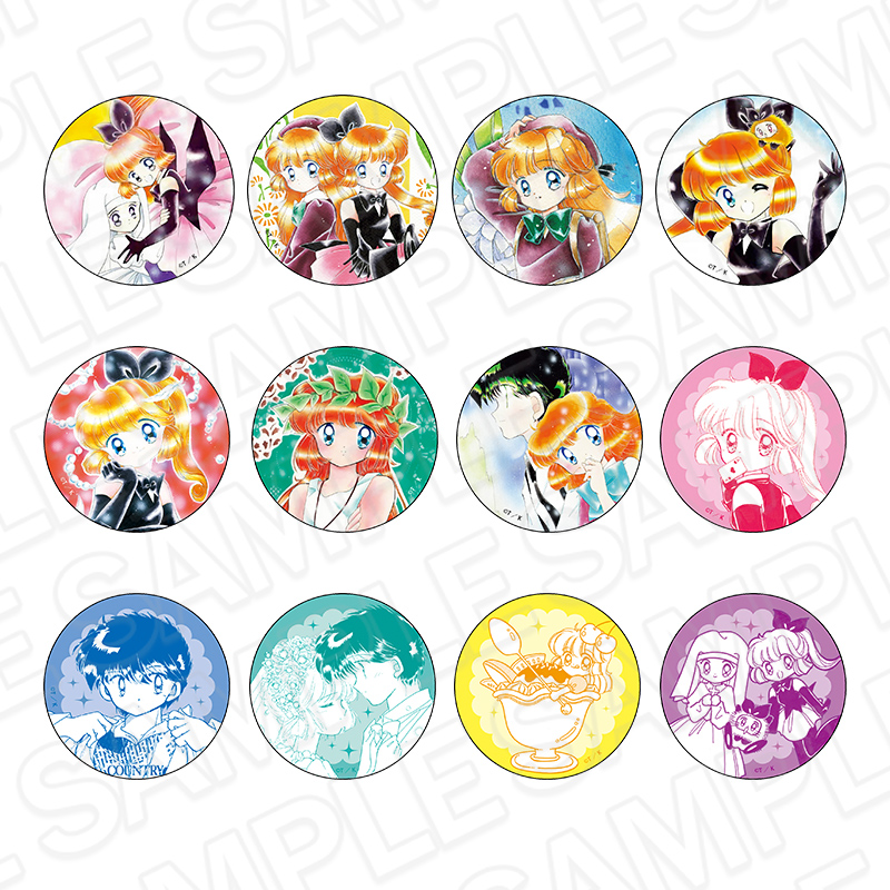 怪盗セイント・テール_グリッターカンバッジ(ランダム) vol.2