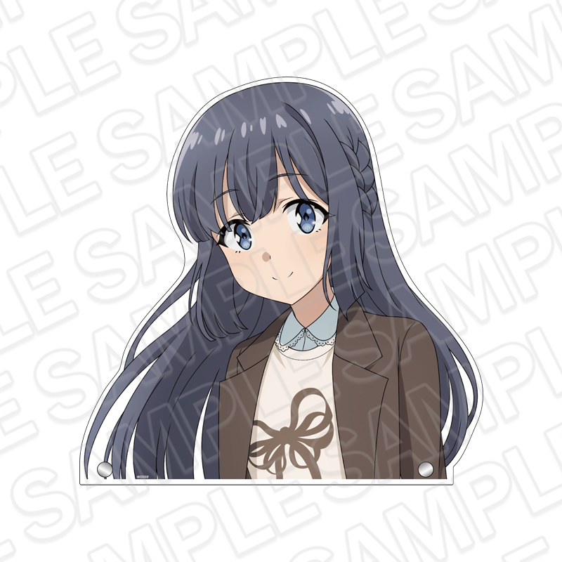 「青春ブタ野郎」シリーズ_特大ダイカットアクリルボード 牧之原翔子 Holiday ver.