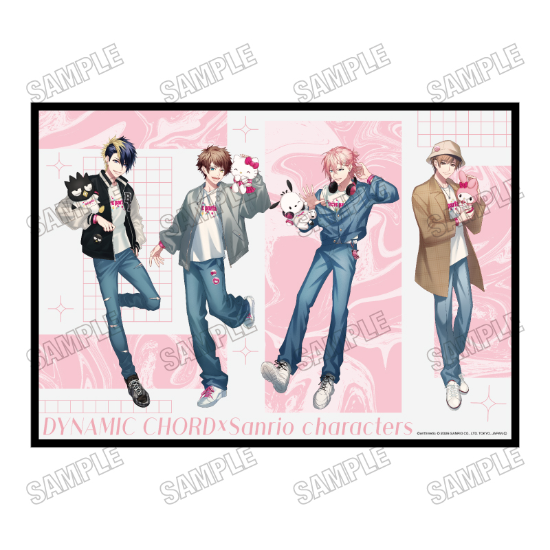 DYNAMIC CHORD×サンリオキャラクターズ_B4イラストシート1 [reve parfait]