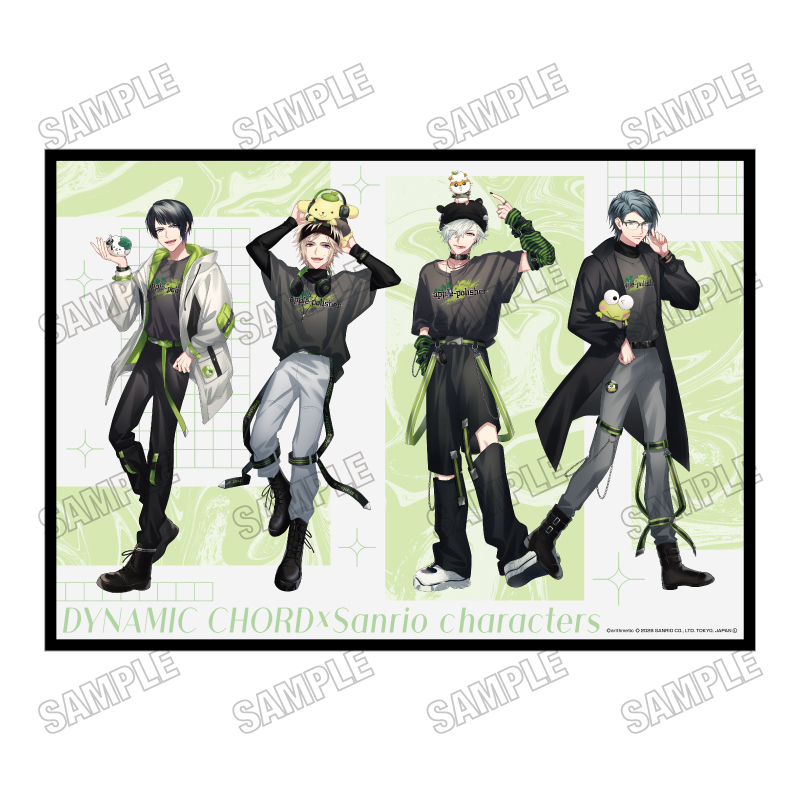 DYNAMIC CHORD×サンリオキャラクターズ_B4イラストシート4 apple-polisher