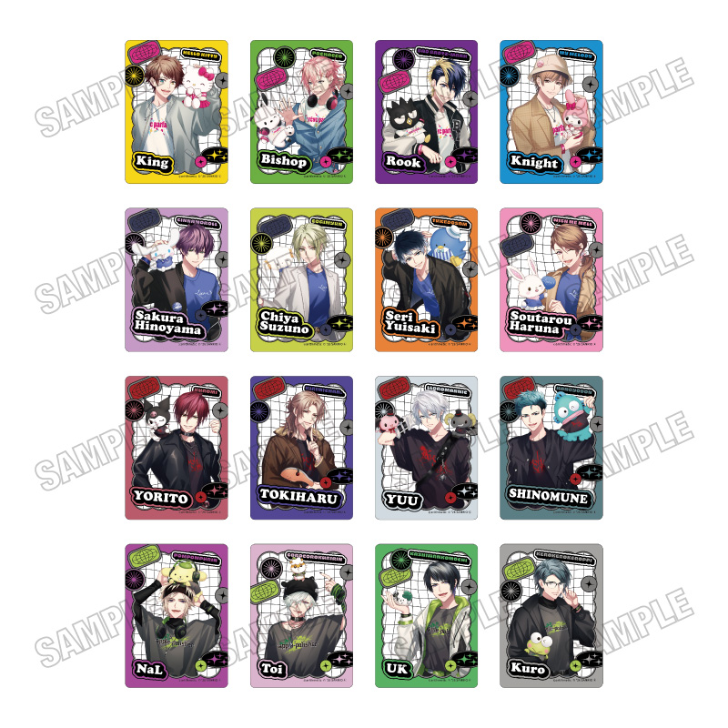 DYNAMIC CHORD×サンリオキャラクターズ_クリアカードコレクション【コンプリートBOX/16パック入り】
