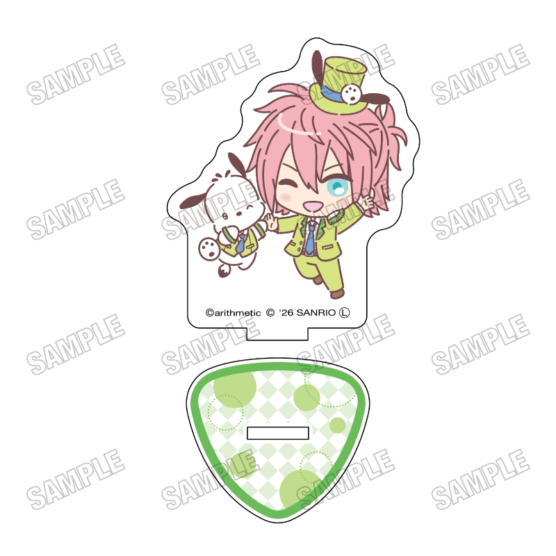 DYNAMIC CHORD×サンリオキャラクターズ_ミニキャラアクリルスタンド2 Bishop×ポチャッコ