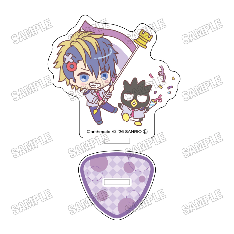 DYNAMIC CHORD×サンリオキャラクターズ_ミニキャラアクリルスタンド3 Rook×バッドばつ丸