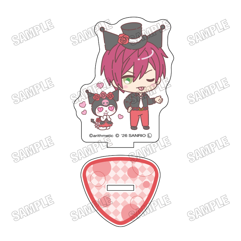 DYNAMIC CHORD×サンリオキャラクターズ_ミニキャラアクリルスタンド9 YORITO×クロミ