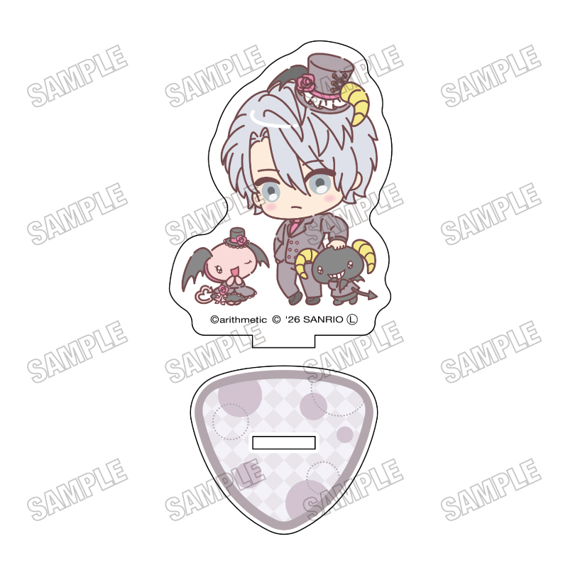 DYNAMIC CHORD×サンリオキャラクターズ_ミニキャラアクリルスタンド11 YUU×ルロロマニック